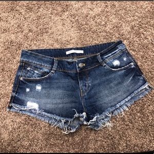 Zara jean shorts